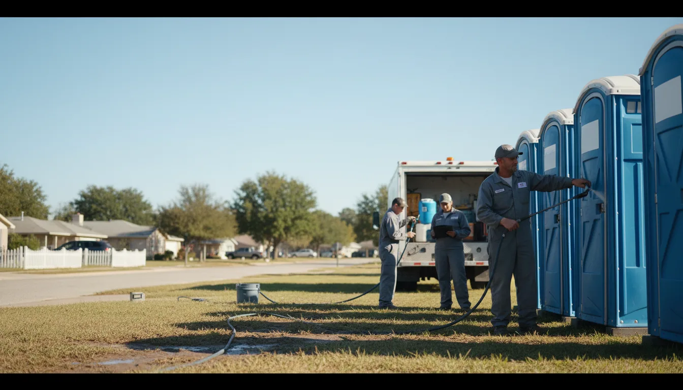 Long-Term Portable Toilet Rental in Hanover, IL near me